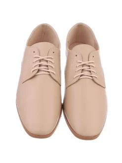 Ital-Design Schnürschuhe^Halbschuh in Beige