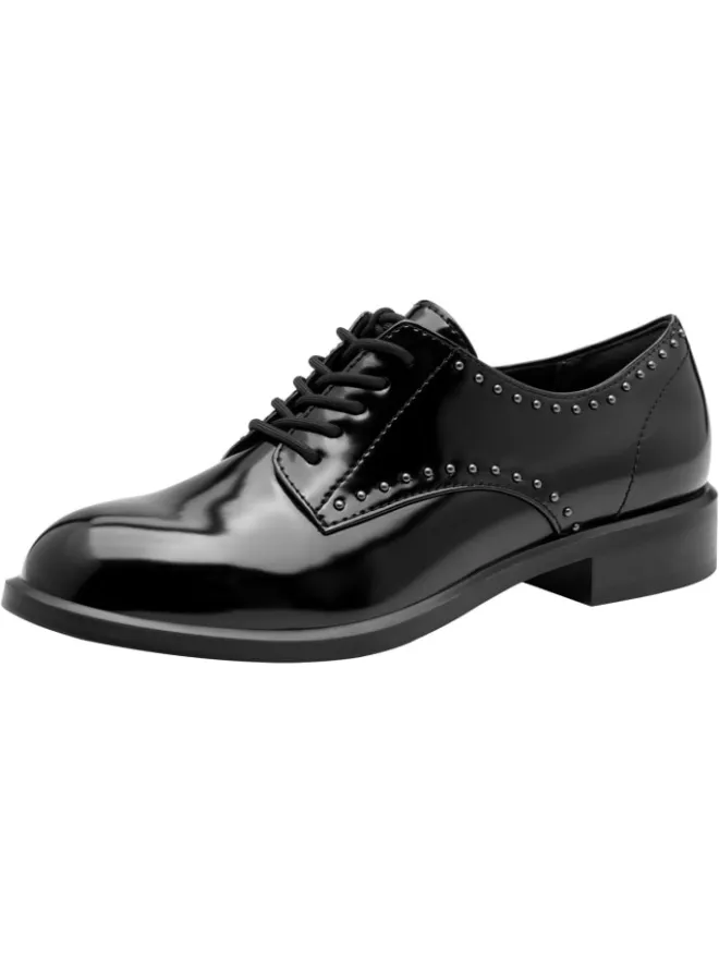 Tamaris Schnürschuhe^Halbschuh in BLACK