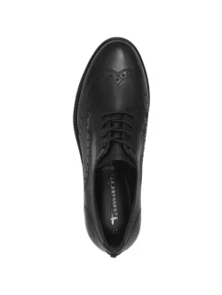 Halbschuh in BLACK LEATHER>Tamaris Online
