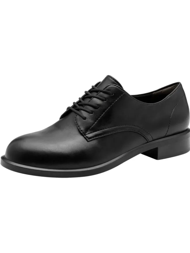 Tamaris Schnürschuhe^Halbschuh in BLACK MATT UNI