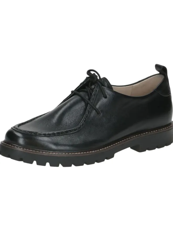 Halbschuh in BLACK NAPPA>Caprice Clearance