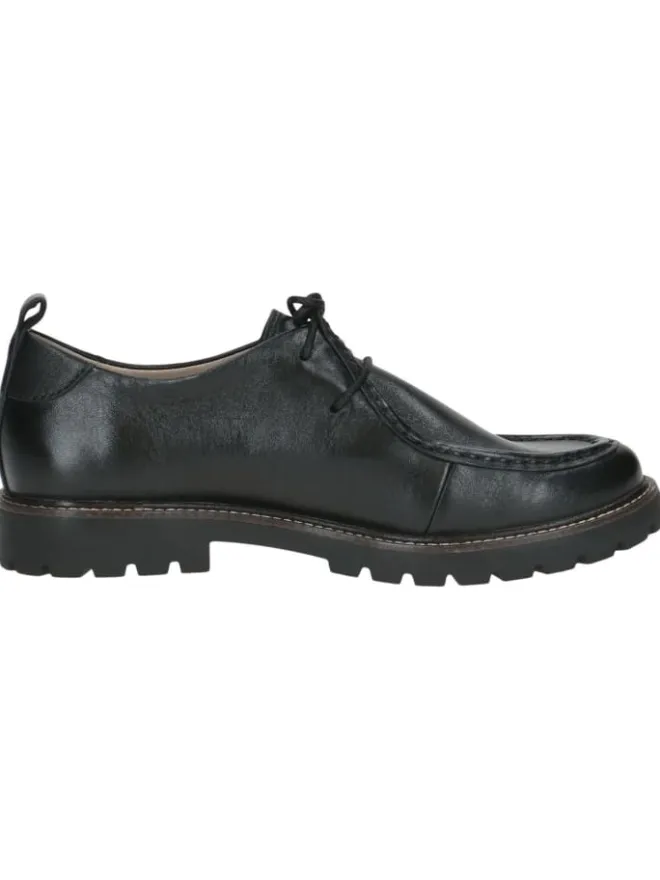 Halbschuh in BLACK NAPPA>Caprice Clearance