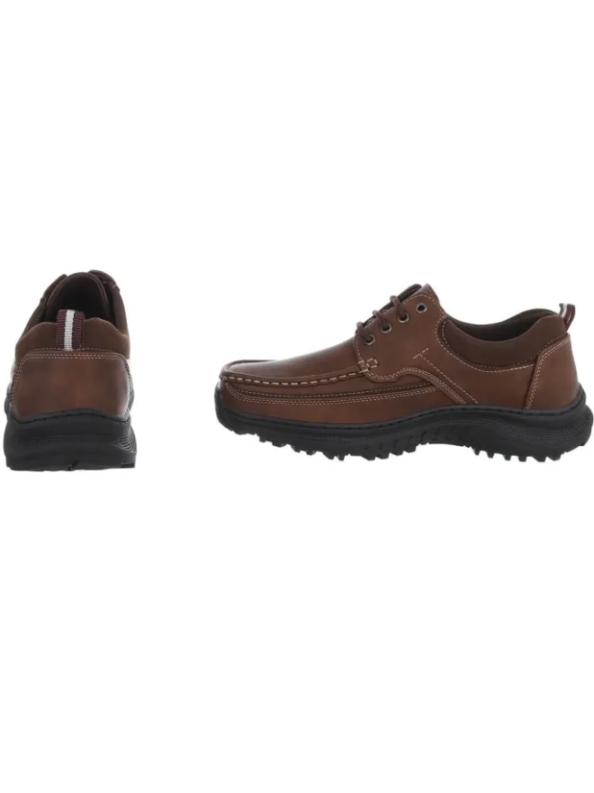 Ital-Design Schnürschuhe^Halbschuh in Braun