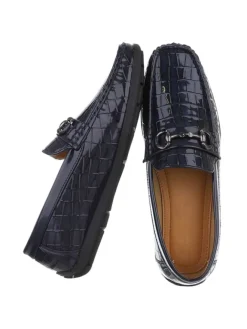 Halbschuh in Dunkelblau>Ital-Design New