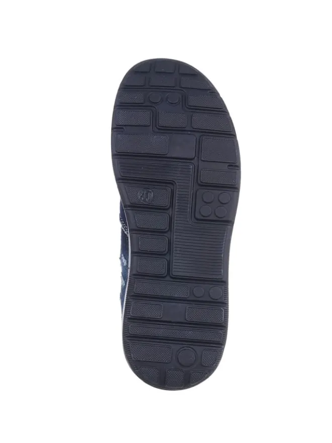 Ital-Design Schnürschuhe^Halbschuh in Dunkelblau