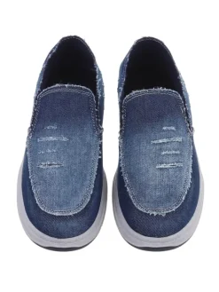 Ital-Design Schnürschuhe^Halbschuh in Dunkelblau