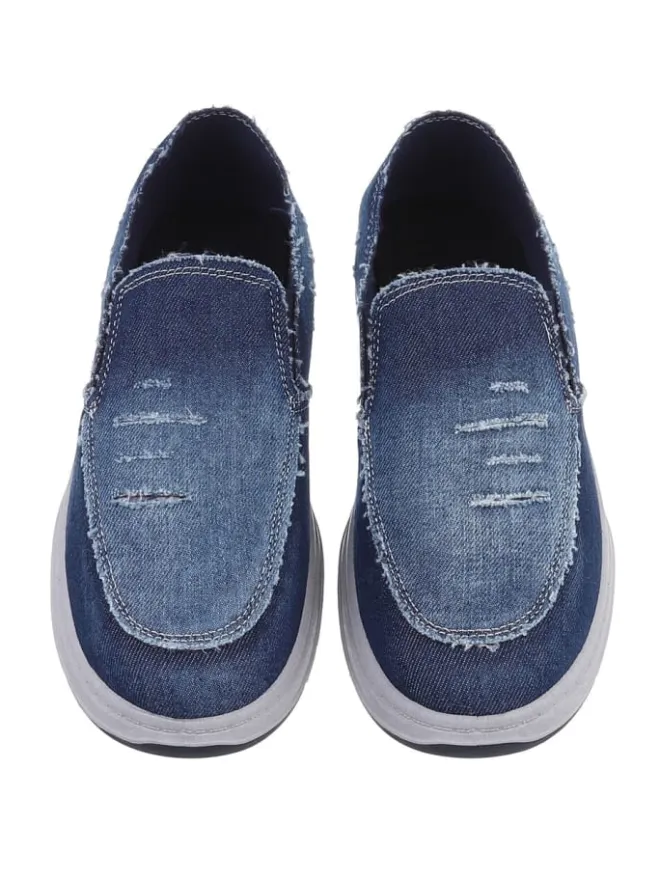 Ital-Design Schnürschuhe^Halbschuh in Dunkelblau
