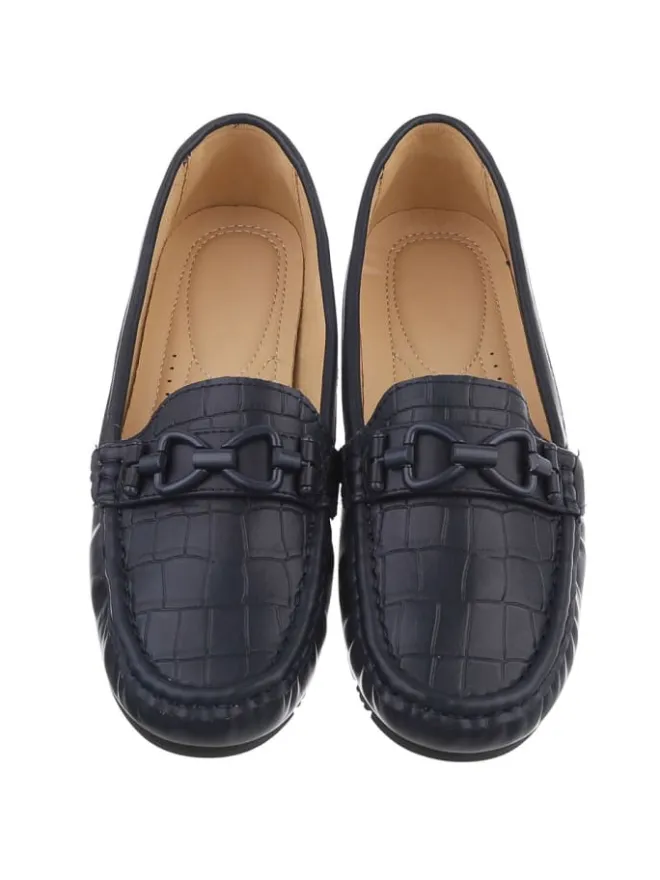 Ital-Design Halbschuhe^Halbschuh in Dunkelblau