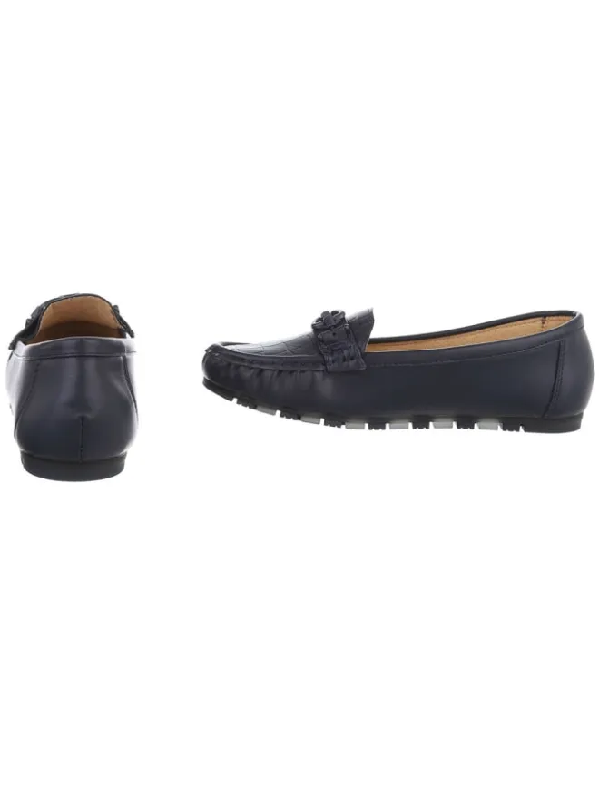 Ital-Design Halbschuhe^Halbschuh in Dunkelblau