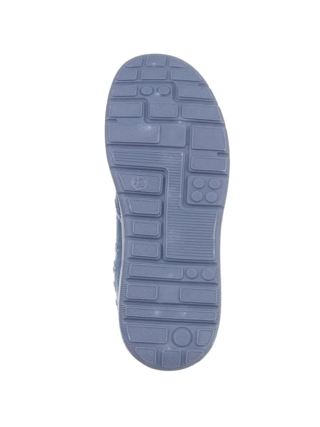 Ital-Design Schnürschuhe^Halbschuh in Hellblau