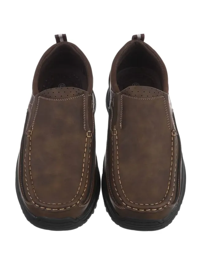 Halbschuh in Hellbraun>Ital-Design Clearance
