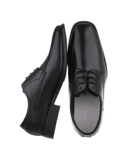 Ital-Design Schnürschuhe^Halbschuh in Schwarz