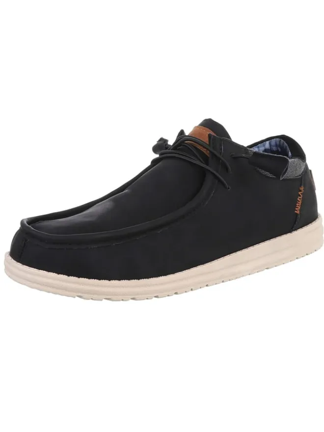 Ital-Design Schnürschuhe^Halbschuh in Schwarz