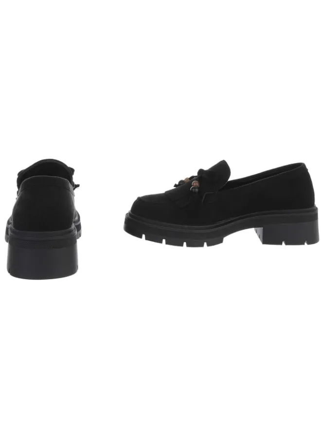 Halbschuh in Schwarz>Ital-Design