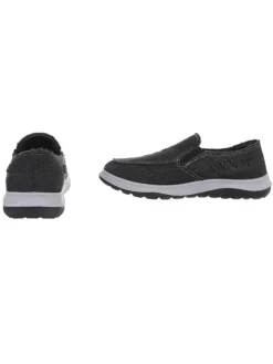 Ital-Design Schnürschuhe^Halbschuh in Schwarz und Grau