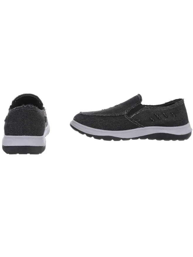 Ital-Design Schnürschuhe^Halbschuh in Schwarz und Grau