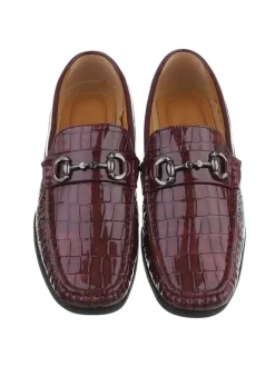 Halbschuh in Weinrot><noscript><img width=
