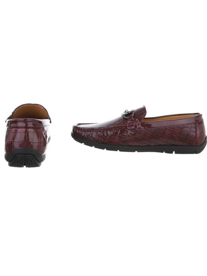 Halbschuh in Weinrot>Ital-Design Hot