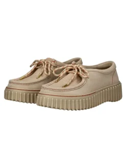 Halbschuhe in Beige><noscript><img width=