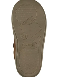Halbschuhe in Braun/Blau><noscript><img width=