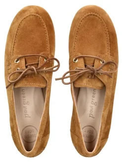 Halbschuhe in Camel><noscript><img width=