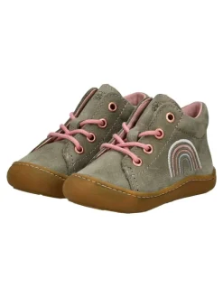 Halbschuhe in Grau/Rosa><noscript><img width=