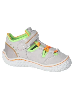 Halbschuhe in Hellgrau><noscript><img width=