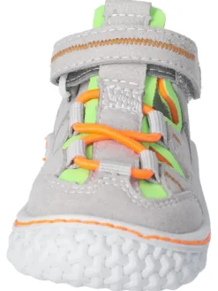 Halbschuhe in Hellgrau><noscript><img width=