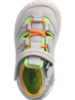 Halbschuhe in Hellgrau><noscript><img width=