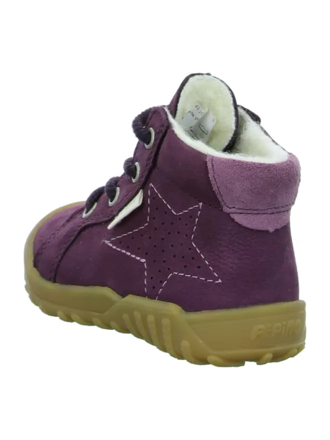 PEPINO Krabbelschuhe^Halbschuhe in Lila