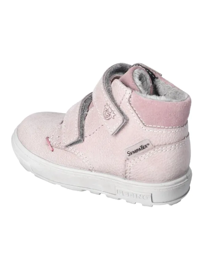 PEPINO Krabbelschuhe^Halbschuhe in Rosa