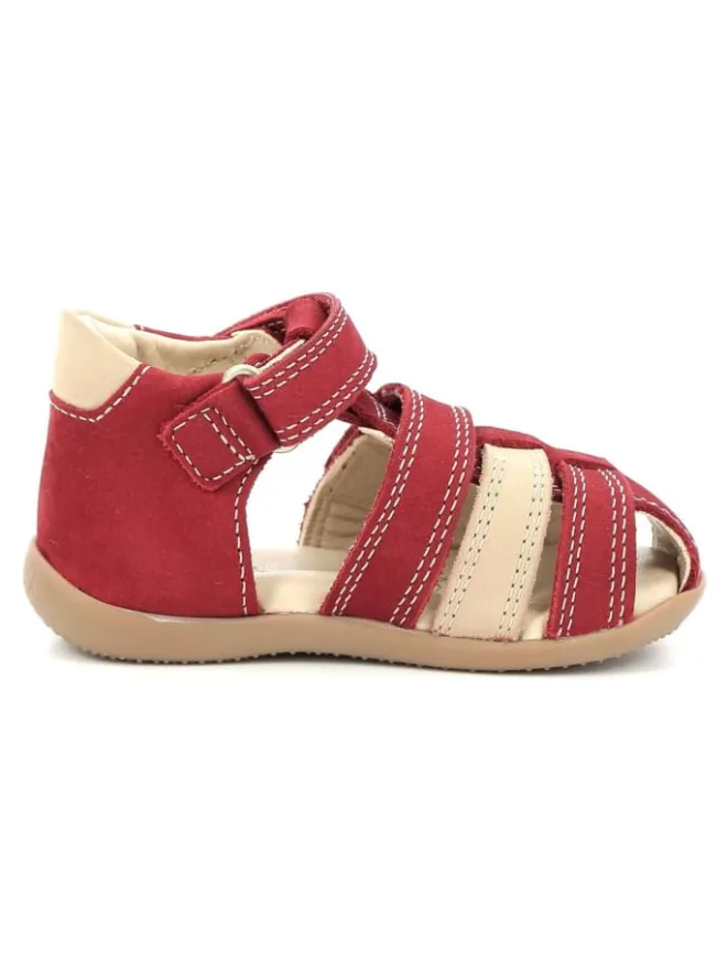 Halbschuhe in Rot/Beige>Kickers Online