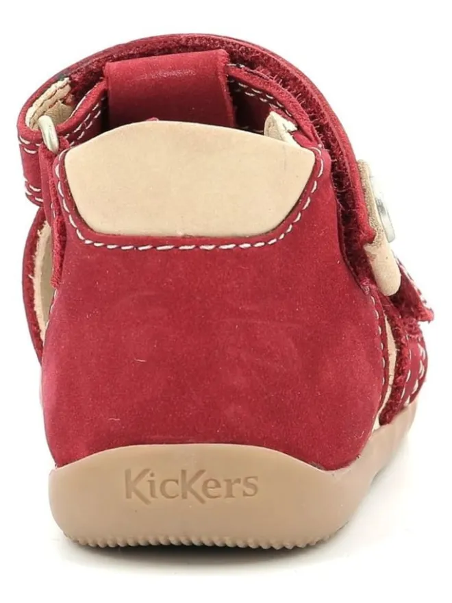 Halbschuhe in Rot/Beige>Kickers Online