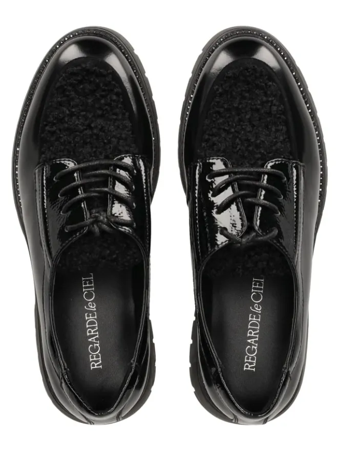 Regarde le Ciel Schnürschuhe^Halbschuhe in Schwarz