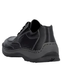 rieker Schnürschuhe^Halbschuhe in Schwarz