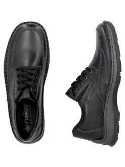 rieker Schnürschuhe^Halbschuhe in Schwarz