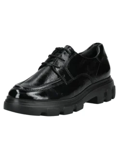 Paul Green Schnürschuhe^Halbschuhe in Schwarz Lack
