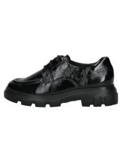 Paul Green Schnürschuhe^Halbschuhe in Schwarz Lack
