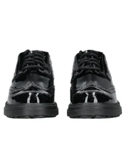 Halbschuhe in Schwarz Lack><noscript><img width=