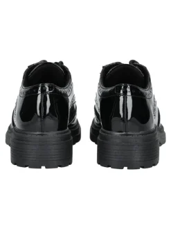 Halbschuhe in Schwarz Lack><noscript><img width=
