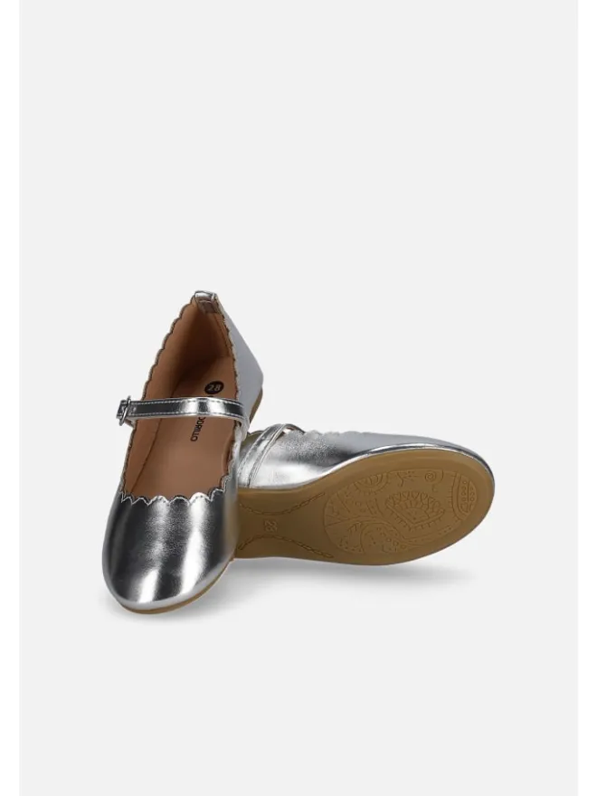 Halbschuhe in silbern>Coccodrillo Best