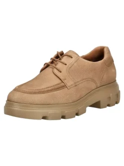Paul Green Schnürschuhe^Halbschuhe in Tan
