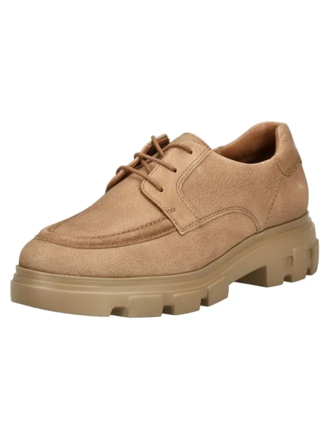 Paul Green Schnürschuhe^Halbschuhe in Tan