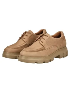Paul Green Schnürschuhe^Halbschuhe in Tan