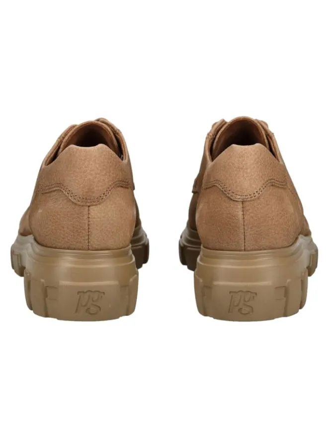 Paul Green Schnürschuhe^Halbschuhe in Tan