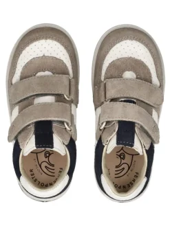 Halbschuhe in Weiß/Grau><noscript><img width=