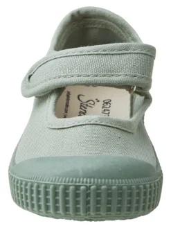 Halbschuhe uni in grün><noscript><img width=