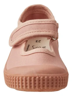 Halbschuhe uni in rosa><noscript><img width=