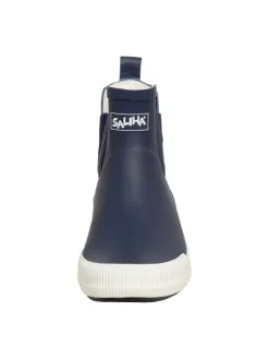 Halbstiefel Momo in dunkelblau/weiß><noscript><img width=