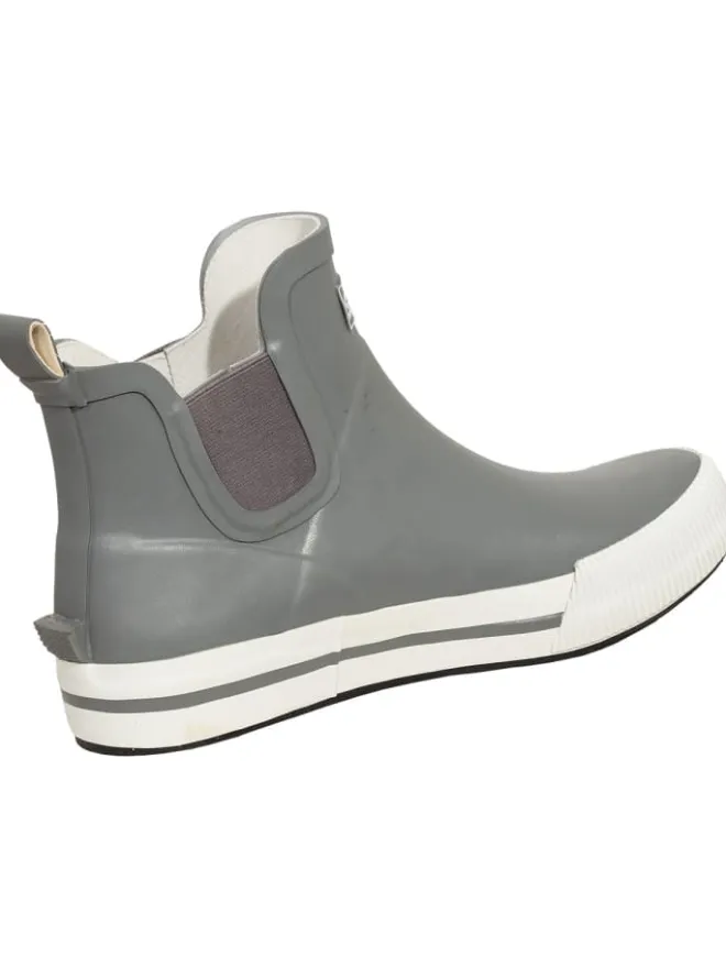 Bockstiegel Gummistiefel^Halbstiefel Momo in grau/weiß
